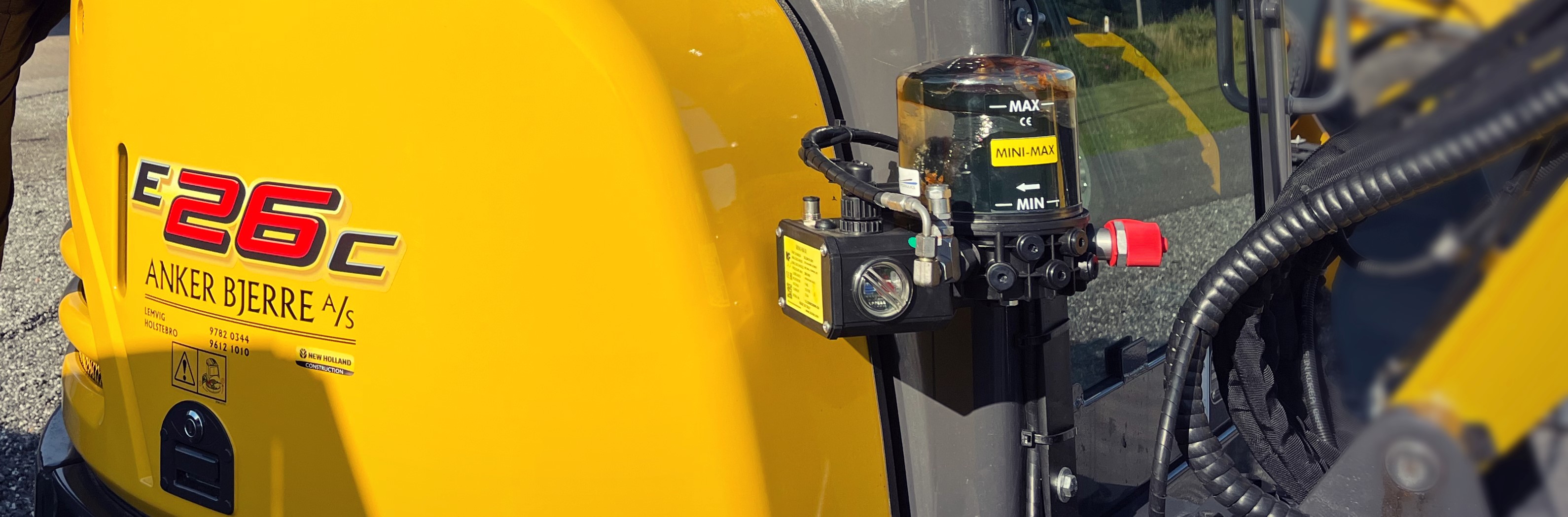 Centralsmøring og hydraulik hos Anker Bjerre A/S