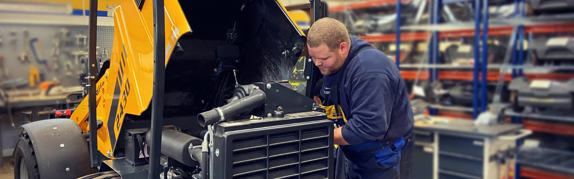Sikkerhedseftersyn af læssemaskiner hos Anker Bjerre A/S
