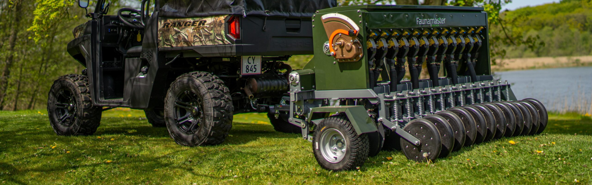 Faunamaster maskiner til ATV og UTV hos Anker Bjerre A/S