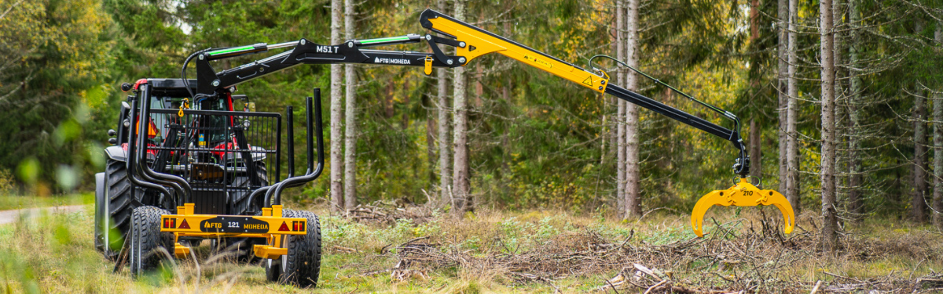 FTG Moheda skovvogne og kraner - Anker Bjerre A/S