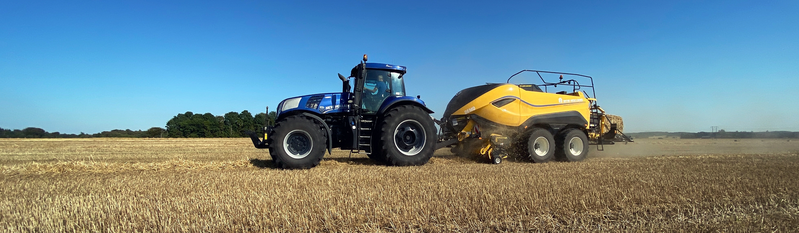 New Holland HD1290 ballepresser - Anker Bjerre